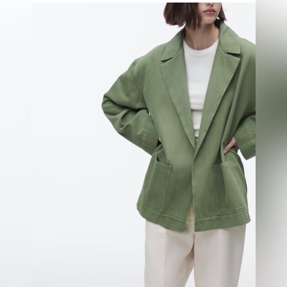 Zara open denim jacket - Picture 2 of 9